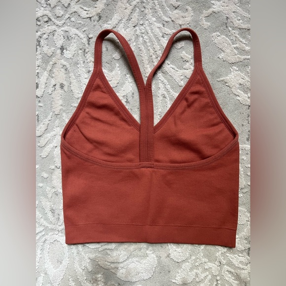 Sculptflex Ribbed V Bra in colour Spritz - Picture 3 of 4